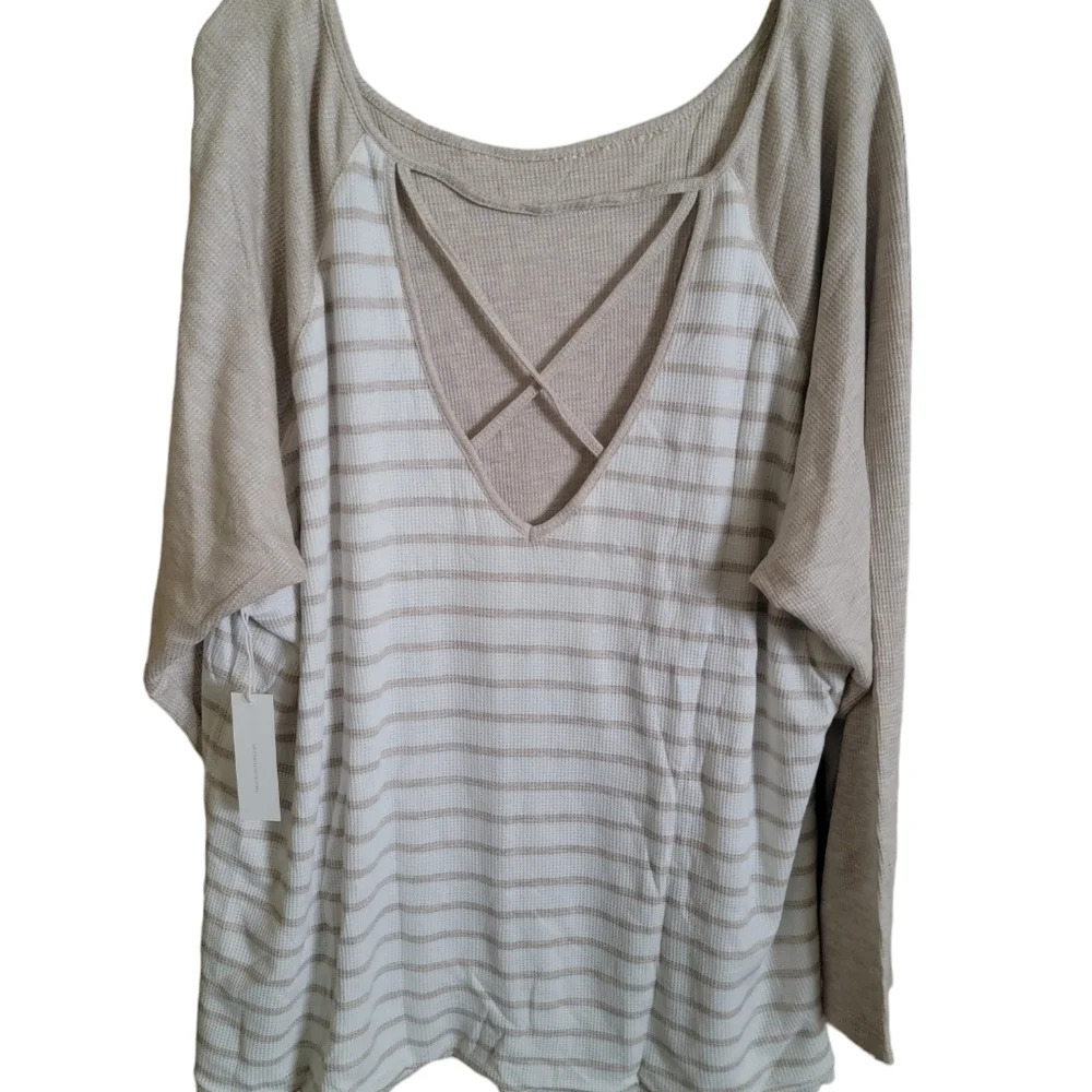 Long Sleeve Plus Size Shirt - Picture 2 of 3